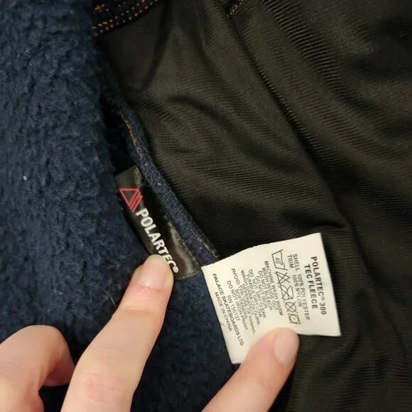 Palace Skateboard Polartec Polar Fleece Tech Jacket men's size medium - Picture 7 of 10